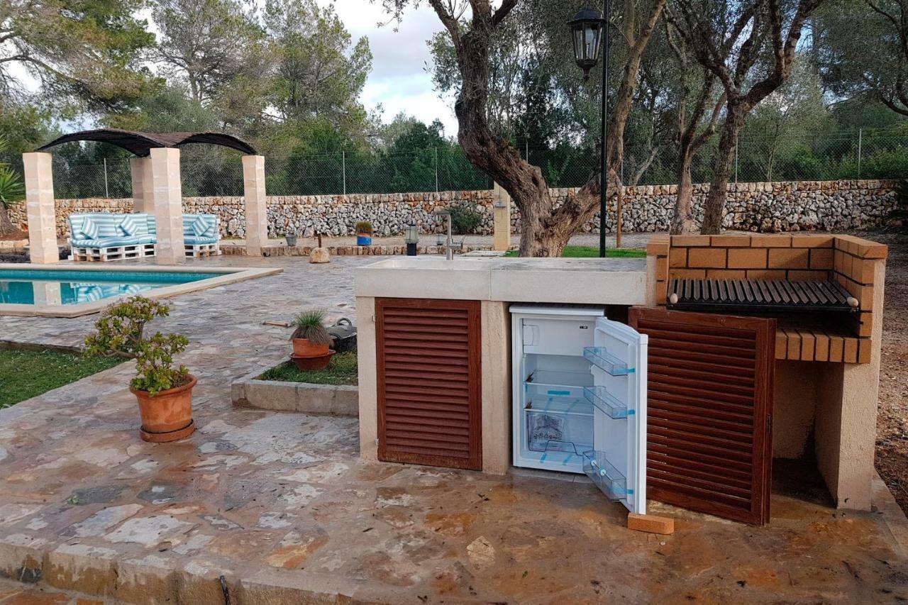 Finca Isabel Y Guillermo Con Posibilidad De Piscina Climatizada Синеу Экстерьер фото