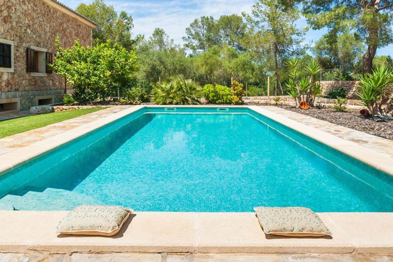 Finca Isabel Y Guillermo Con Posibilidad De Piscina Climatizada Синеу Экстерьер фото