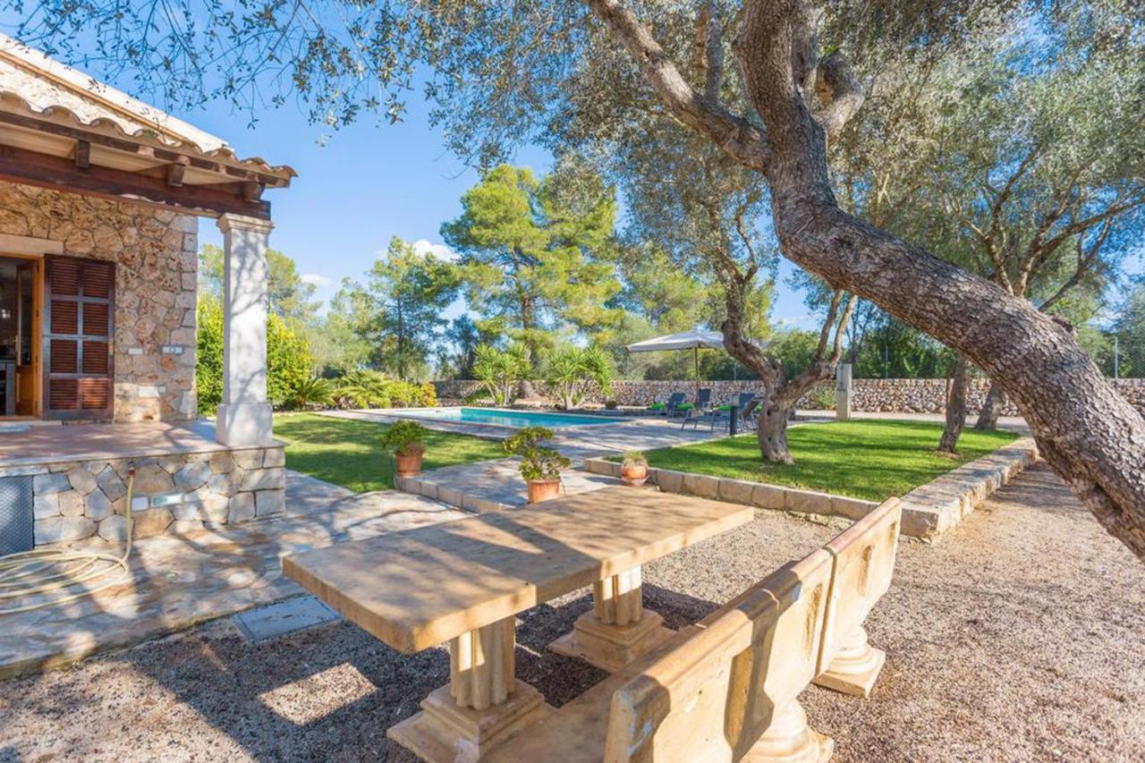 Finca Isabel Y Guillermo Con Posibilidad De Piscina Climatizada Синеу Экстерьер фото